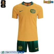 Maglie da calcio Australia Prima Maglia Bambino Mondiali 2026  Manica Corta + Pantaloni corti)